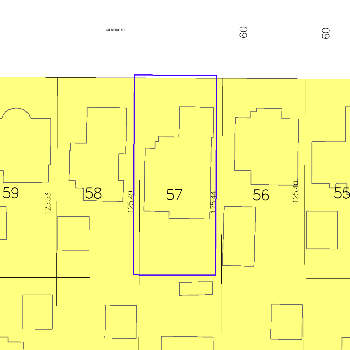 ZIMAS property map
