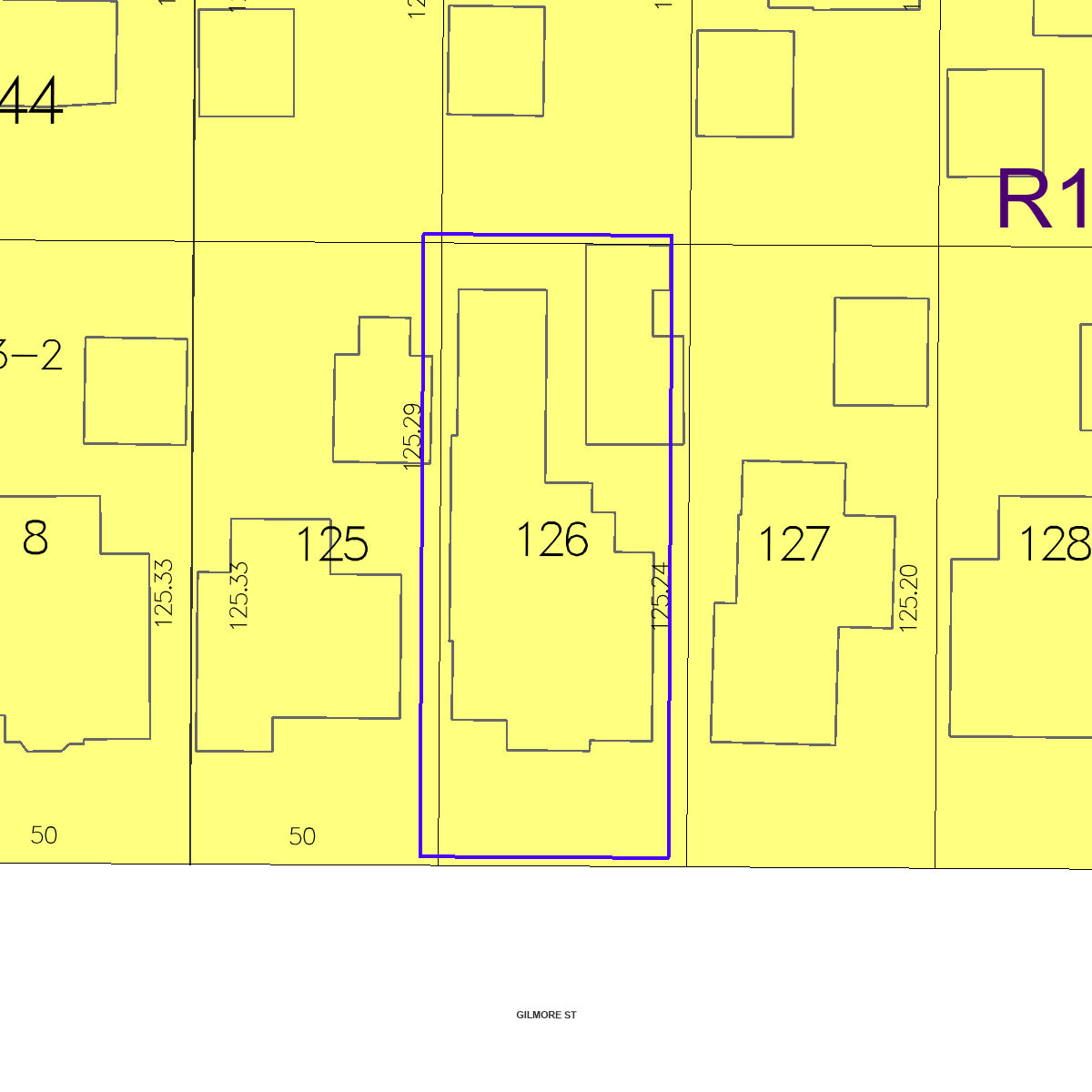 ZIMAS property map