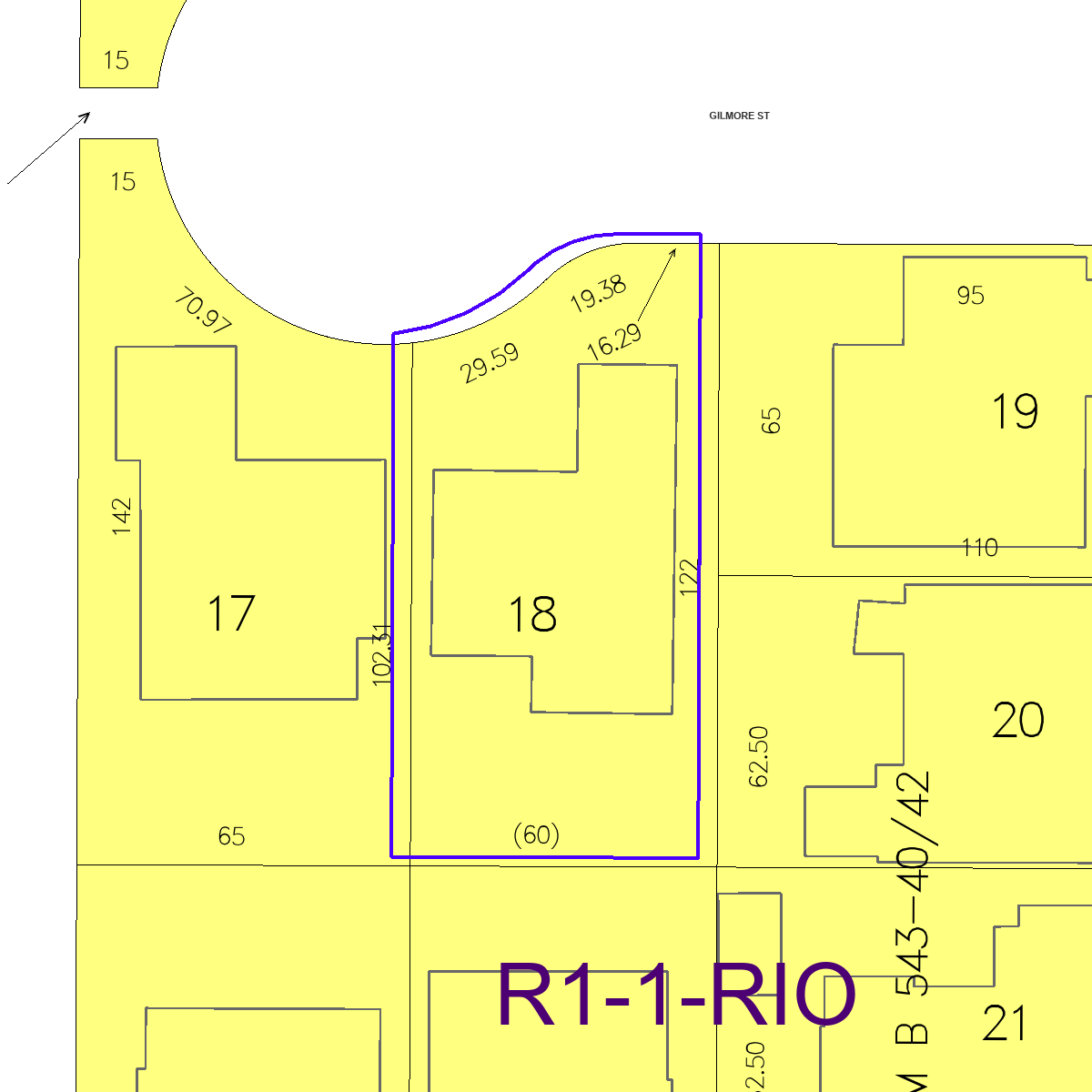 ZIMAS property map