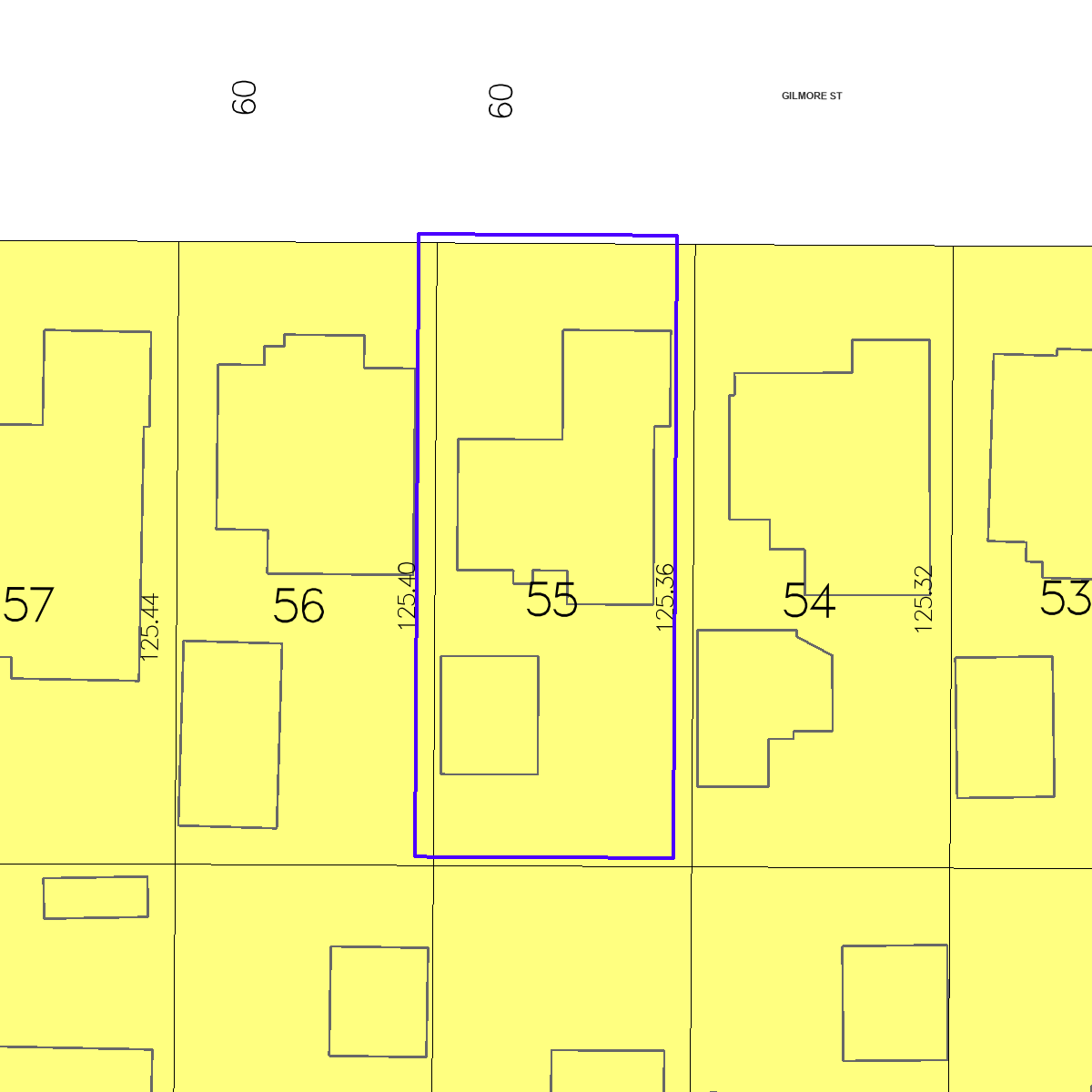 ZIMAS property map