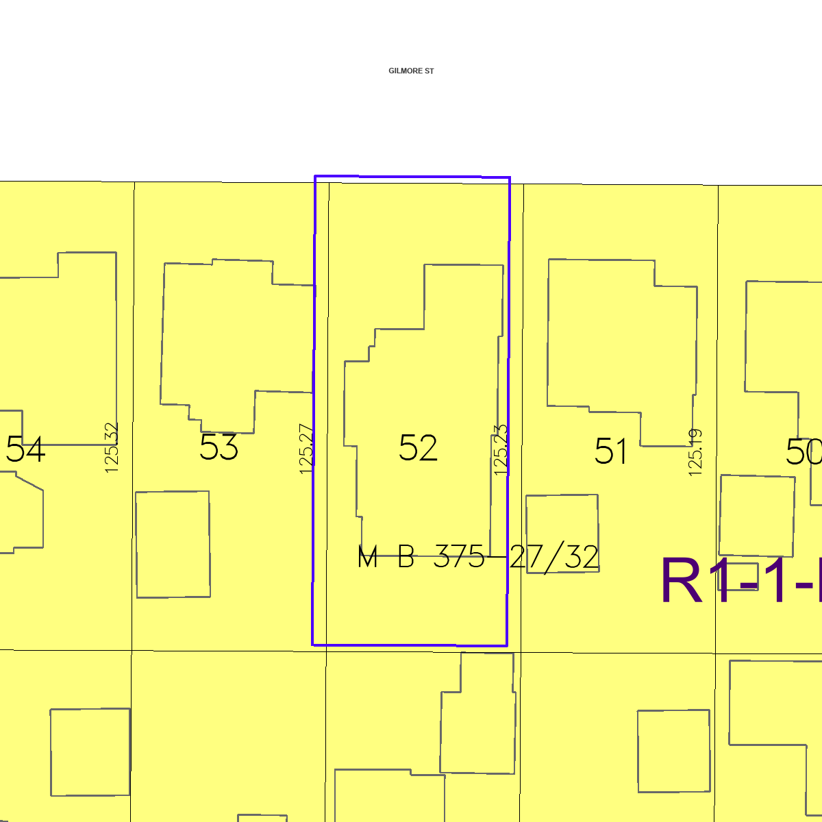 ZIMAS property map
