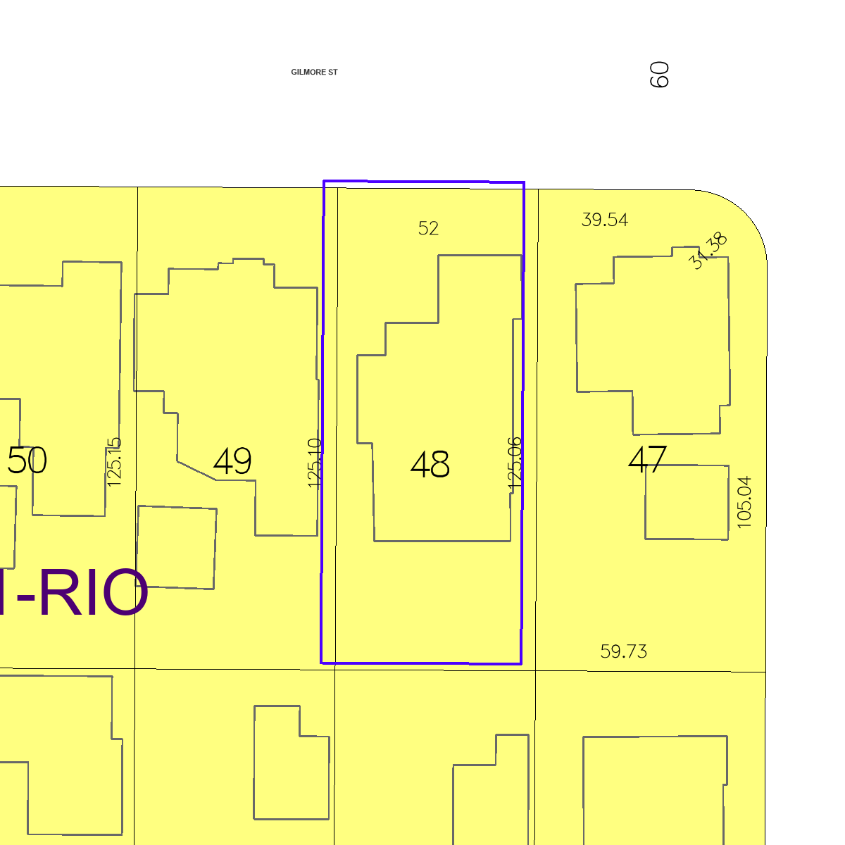 ZIMAS property map