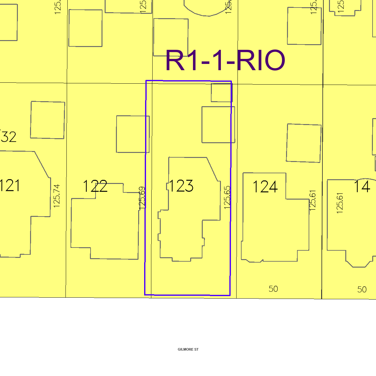 ZIMAS property map
