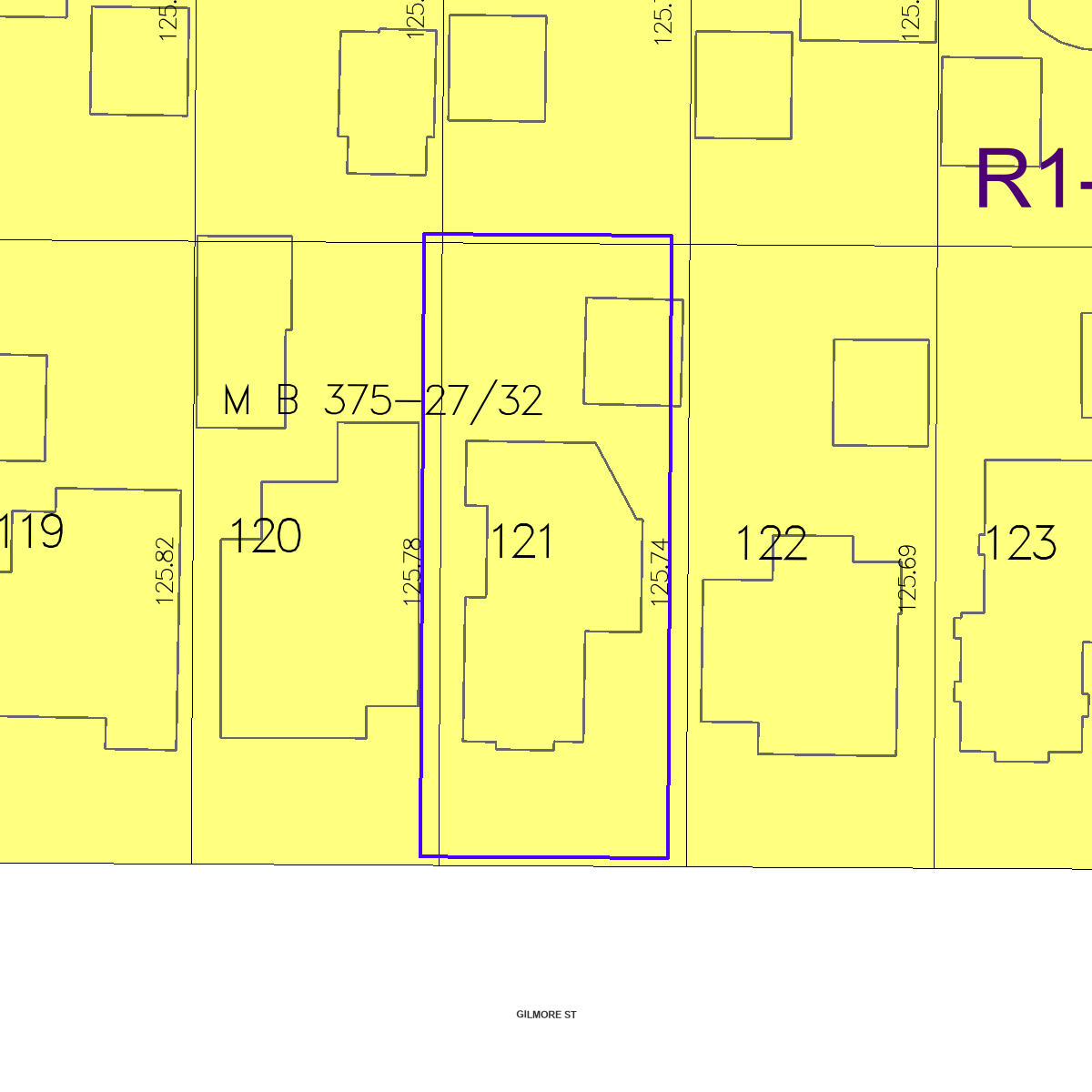 ZIMAS property map