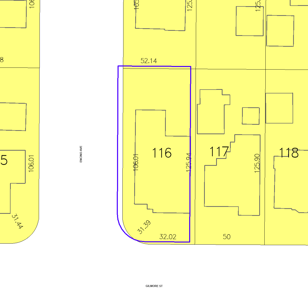 ZIMAS property map
