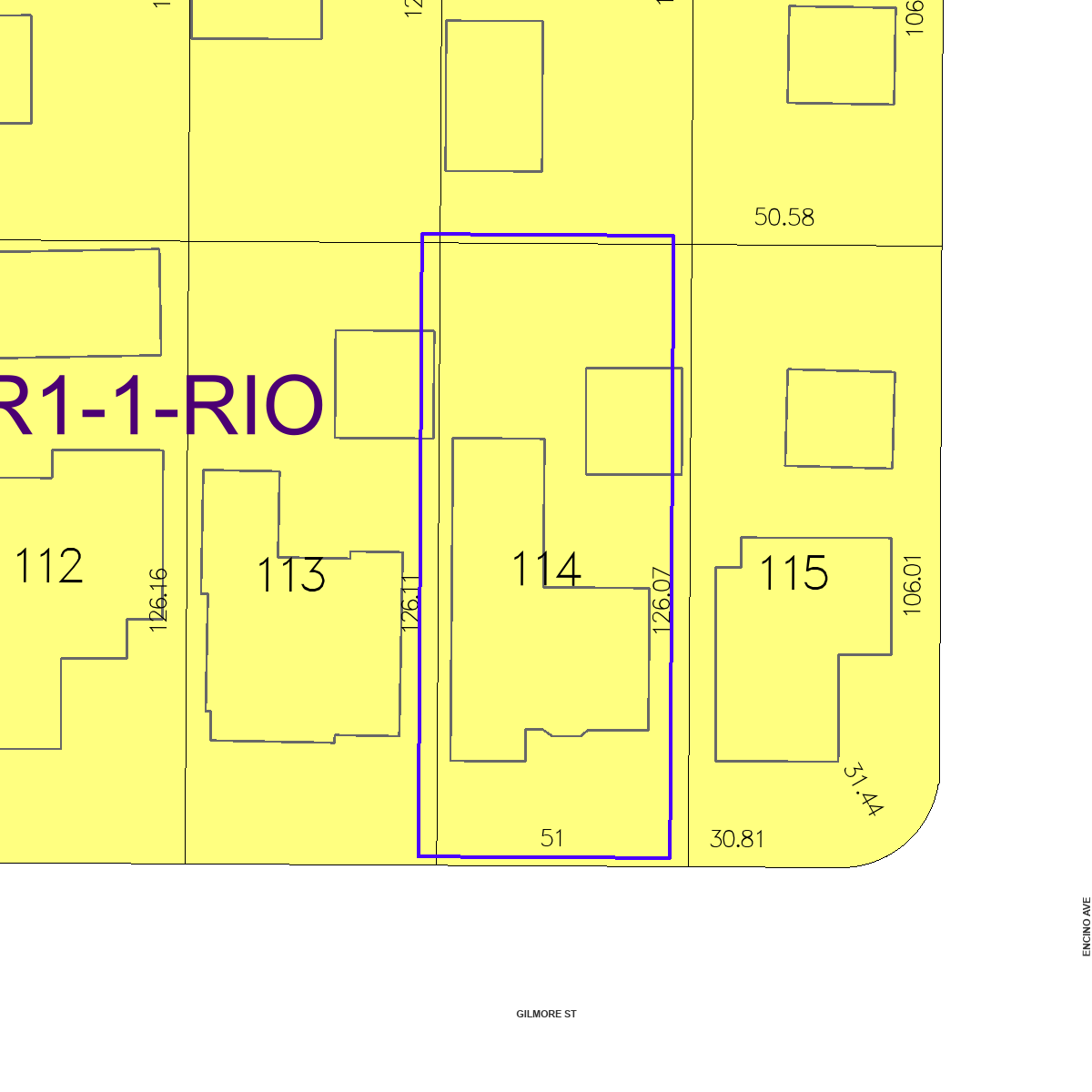 ZIMAS property map