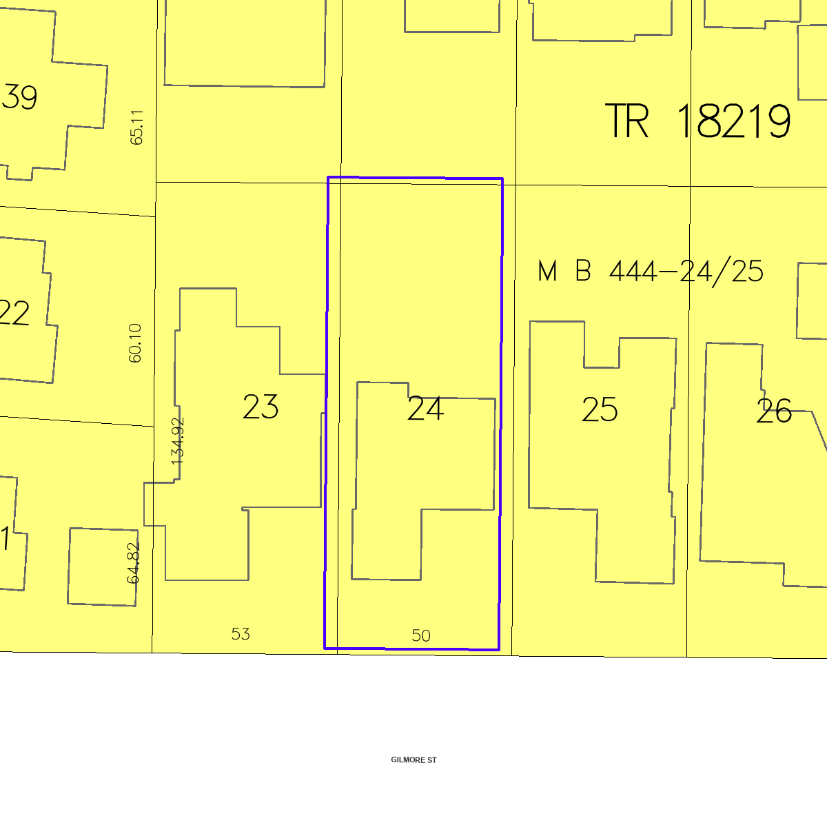 ZIMAS property map