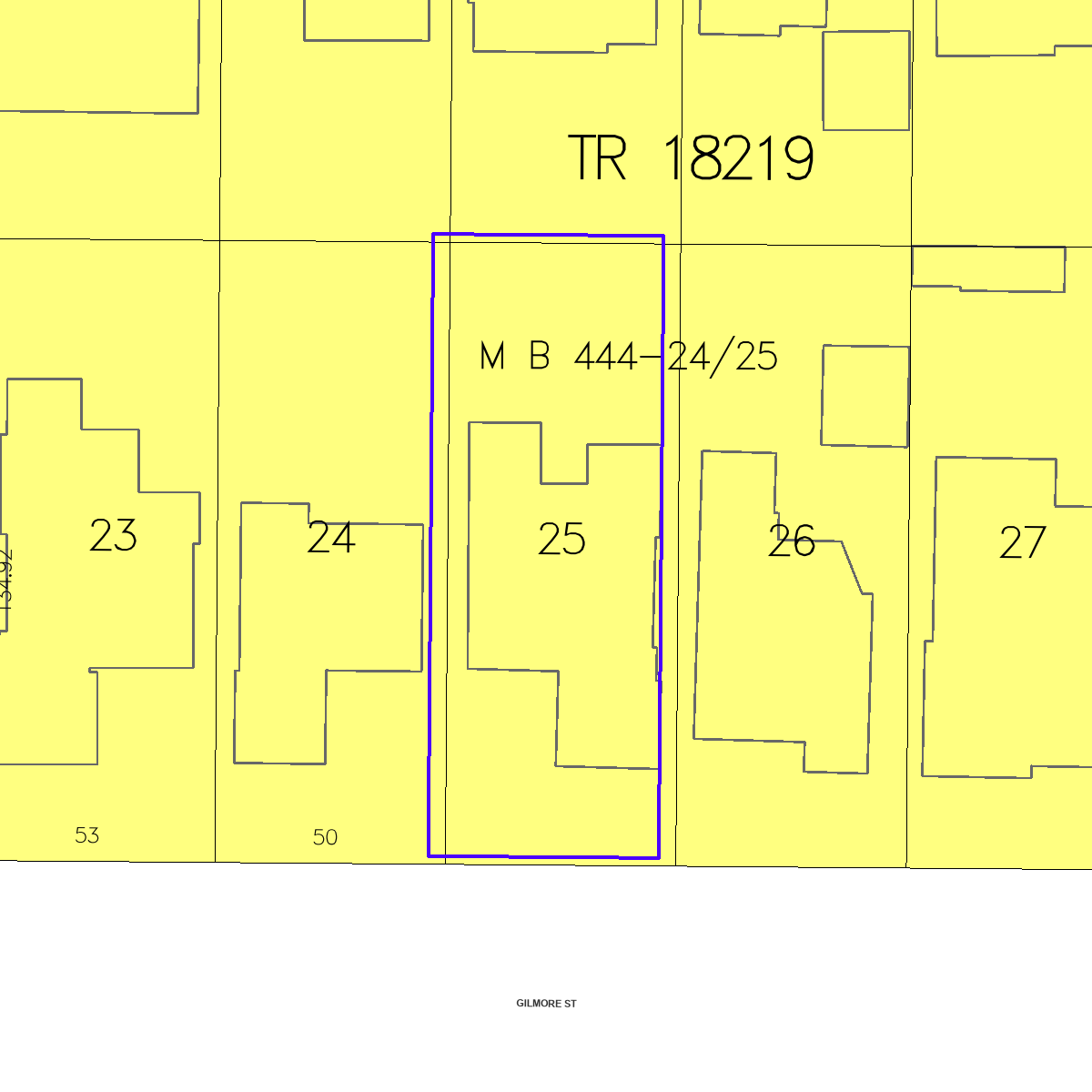 ZIMAS property map