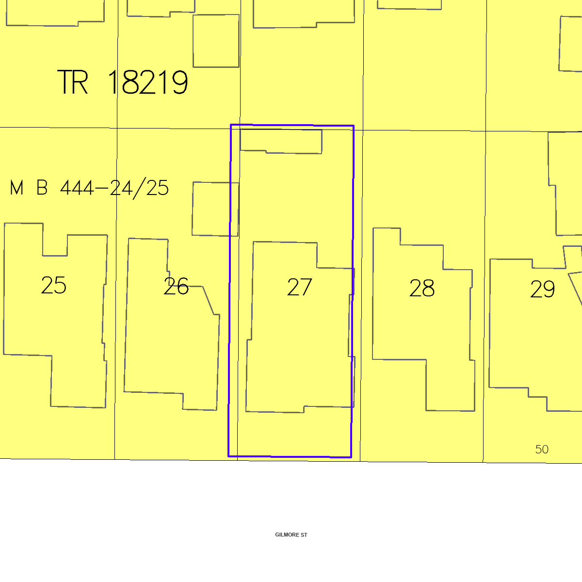 ZIMAS property map