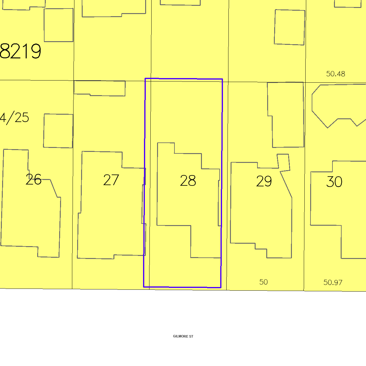 ZIMAS property map