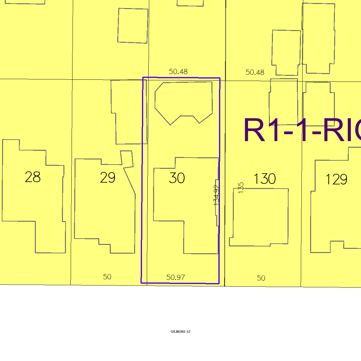 ZIMAS property map