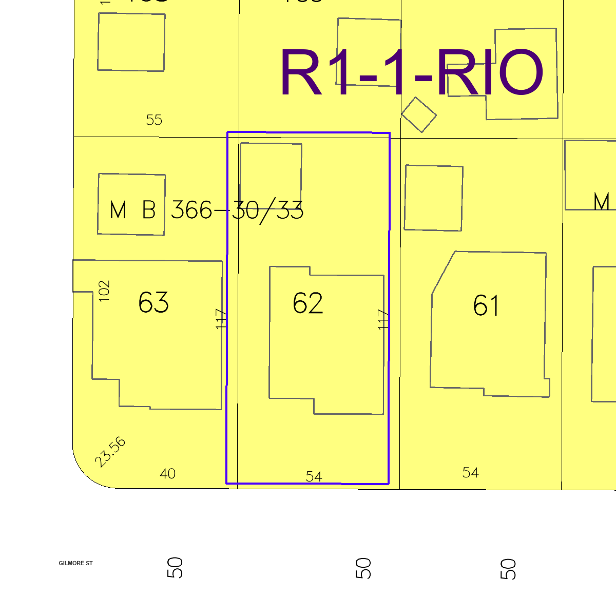 ZIMAS property map