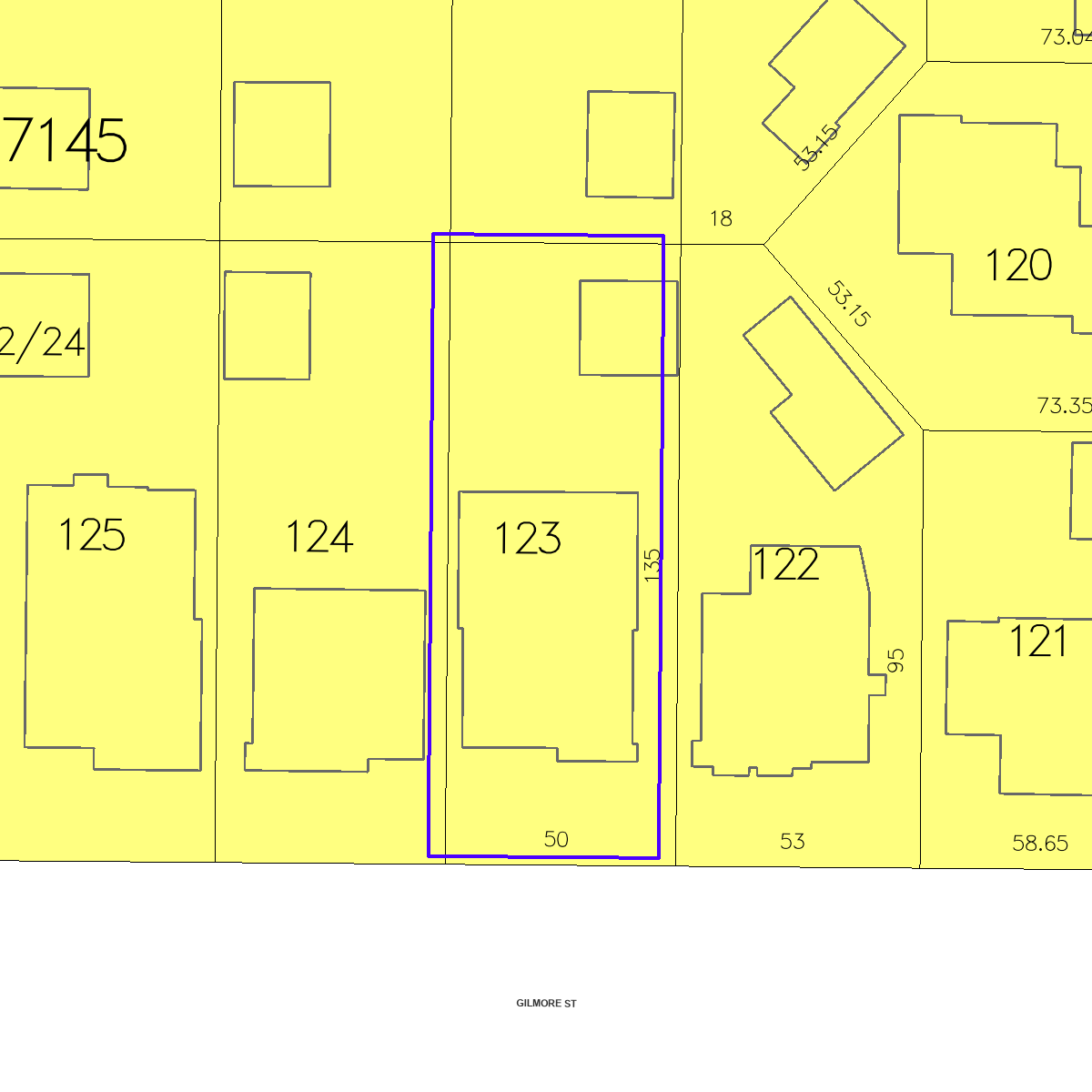 ZIMAS property map