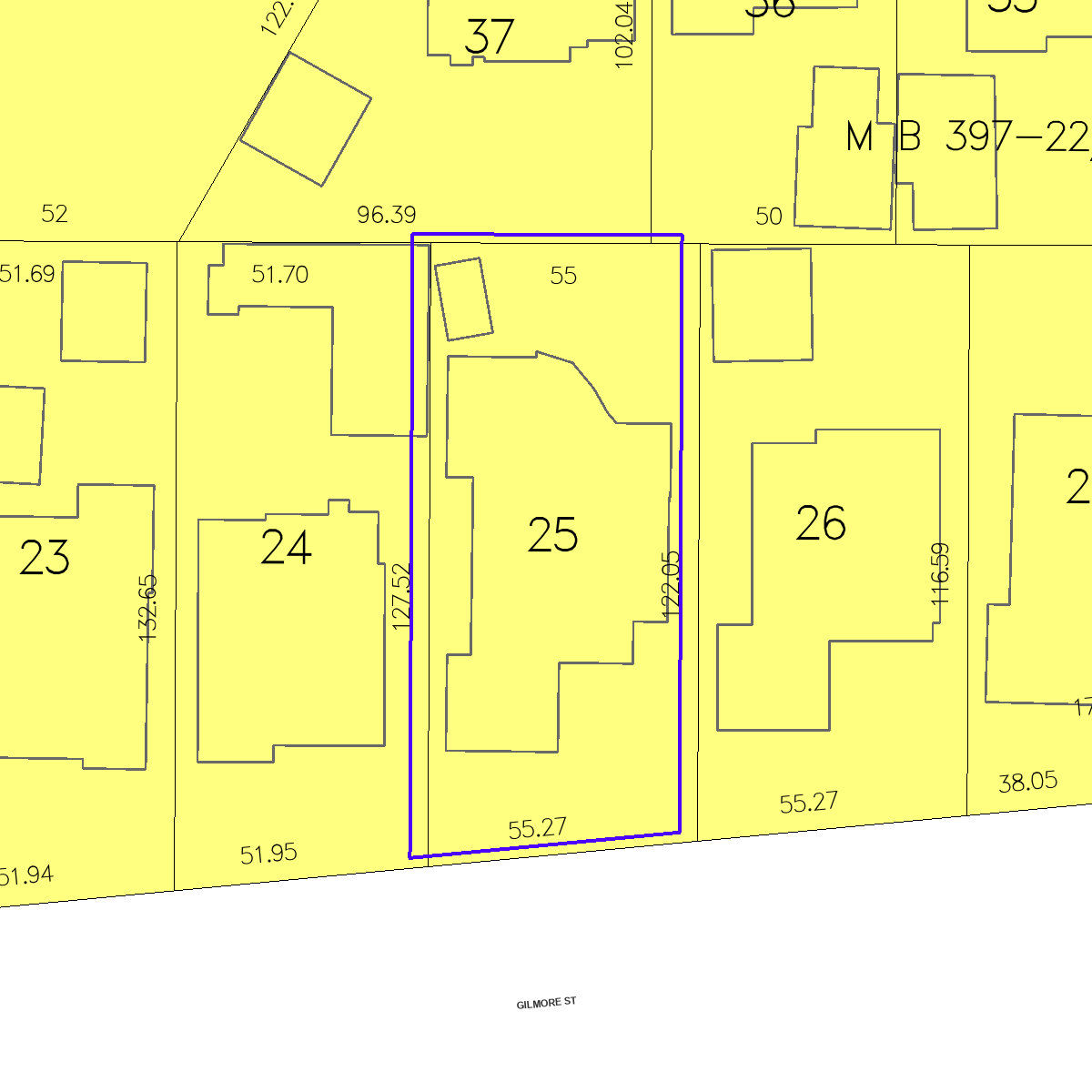 ZIMAS property map