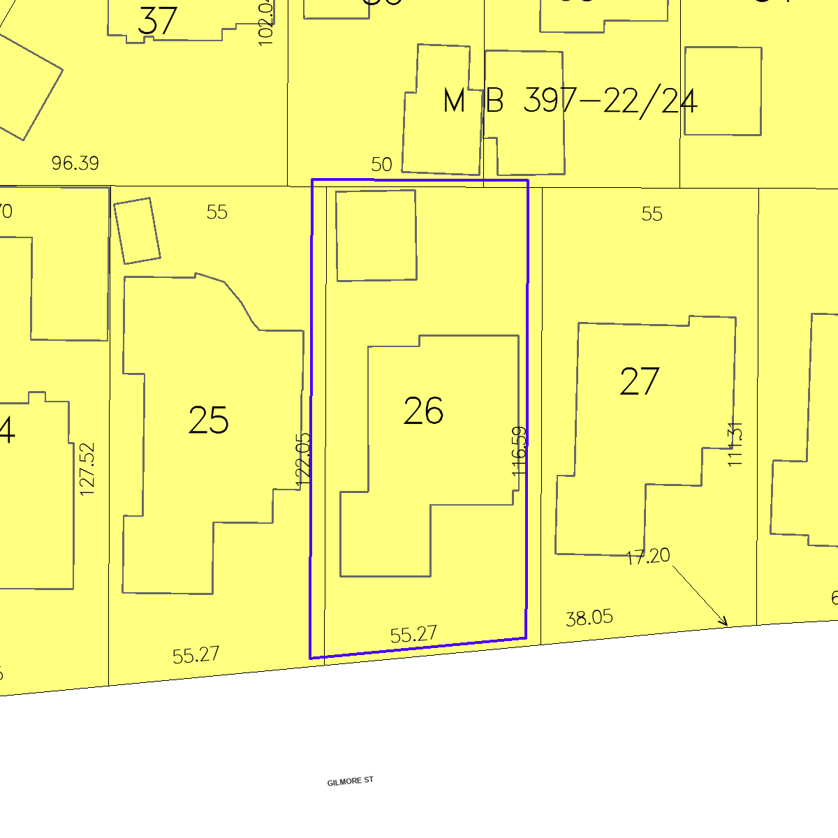 ZIMAS property map