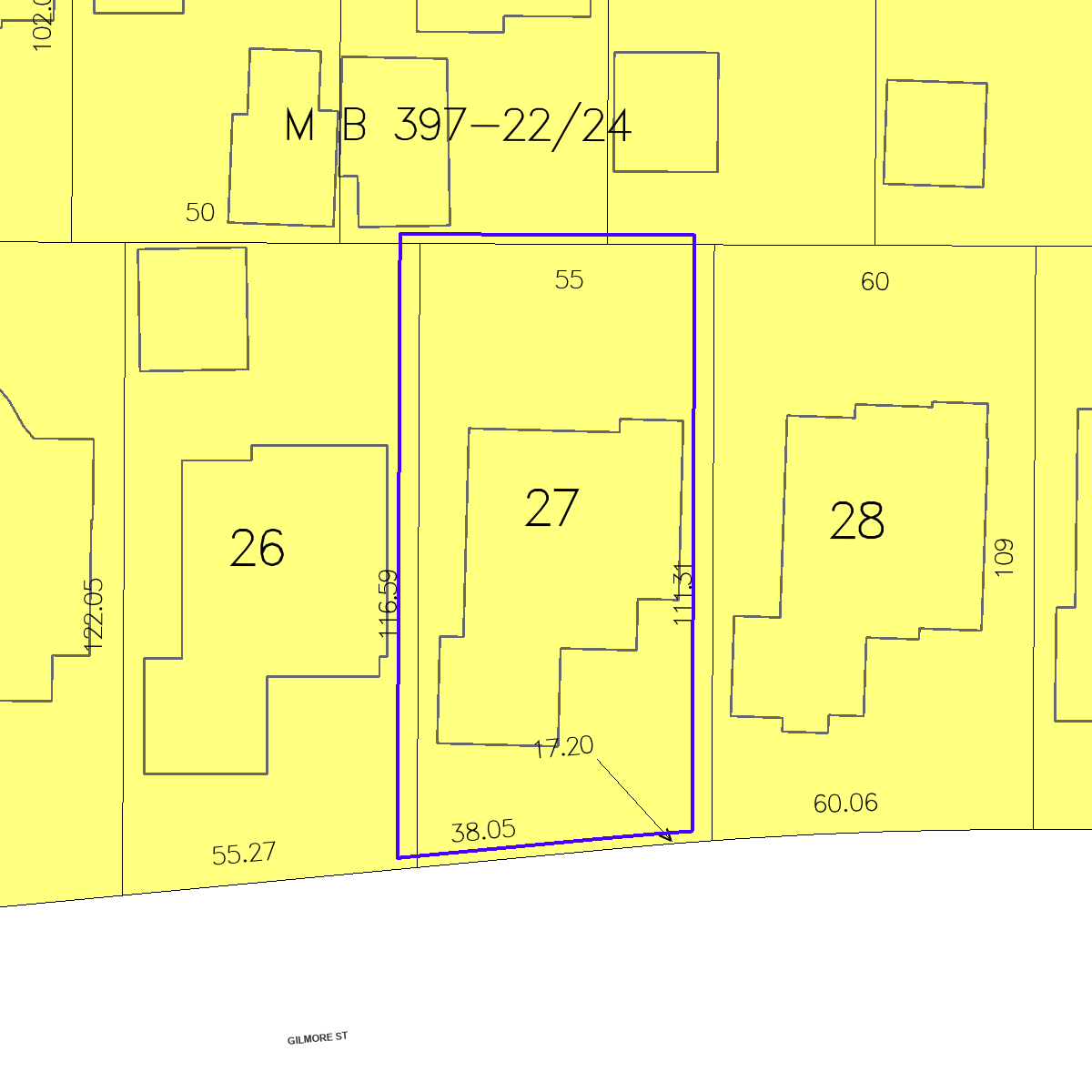 ZIMAS property map