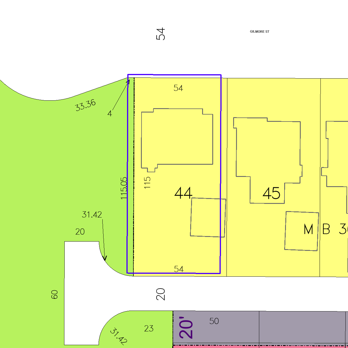 ZIMAS property map