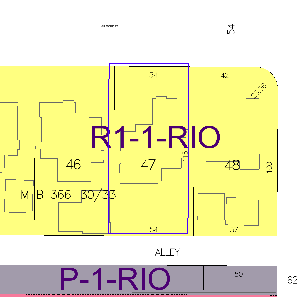 ZIMAS property map