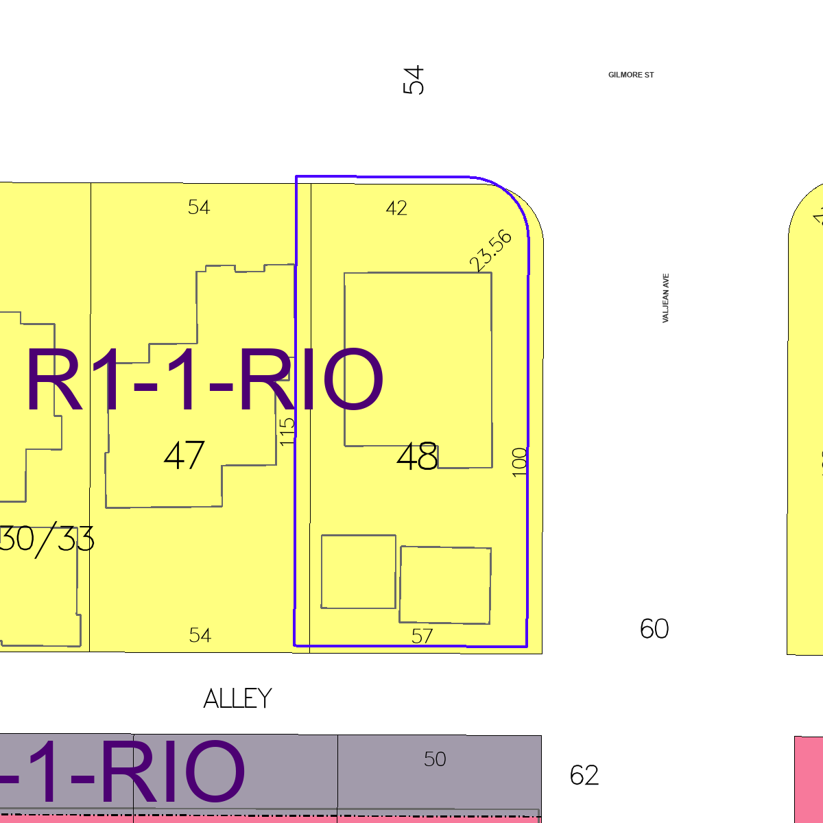 ZIMAS property map