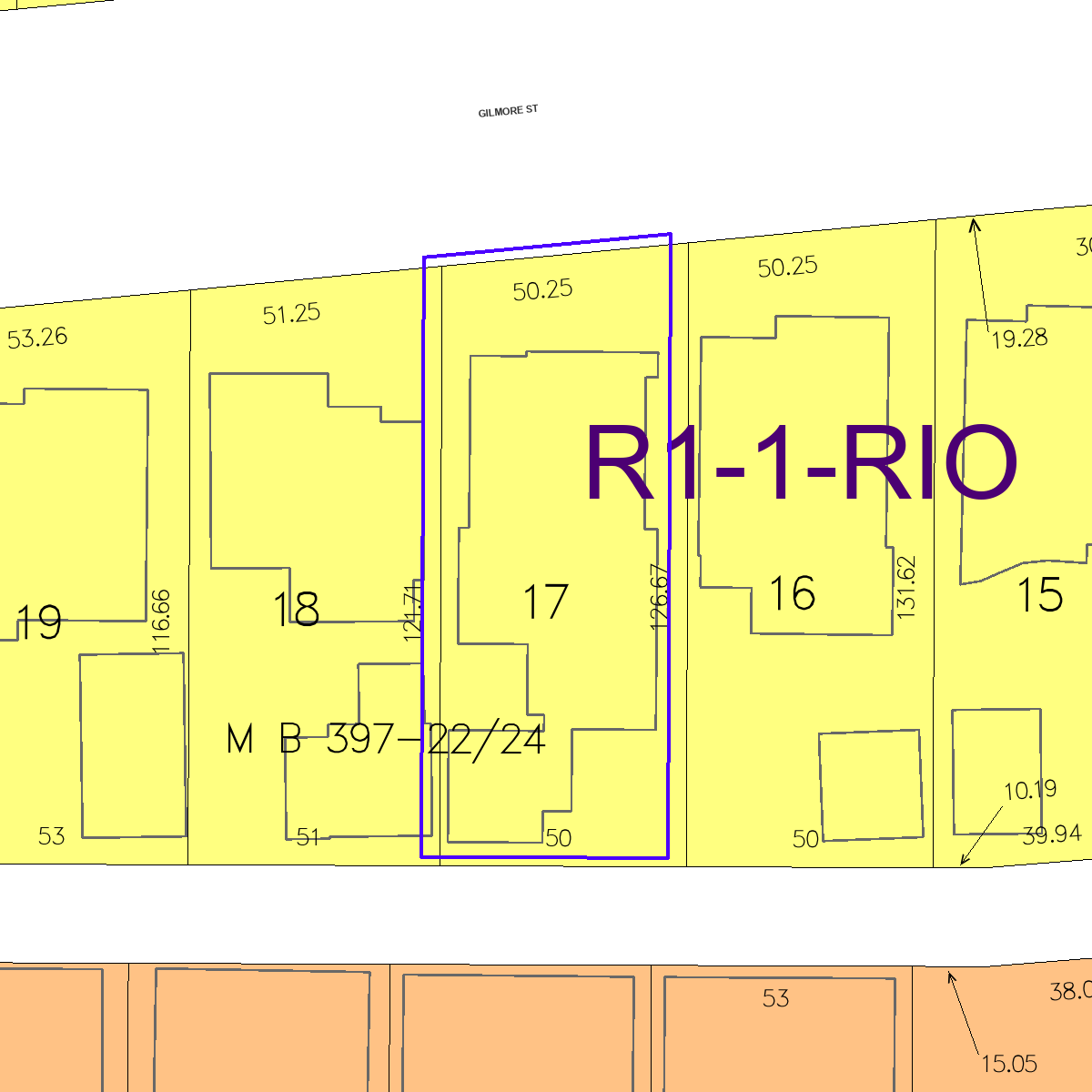 ZIMAS property map