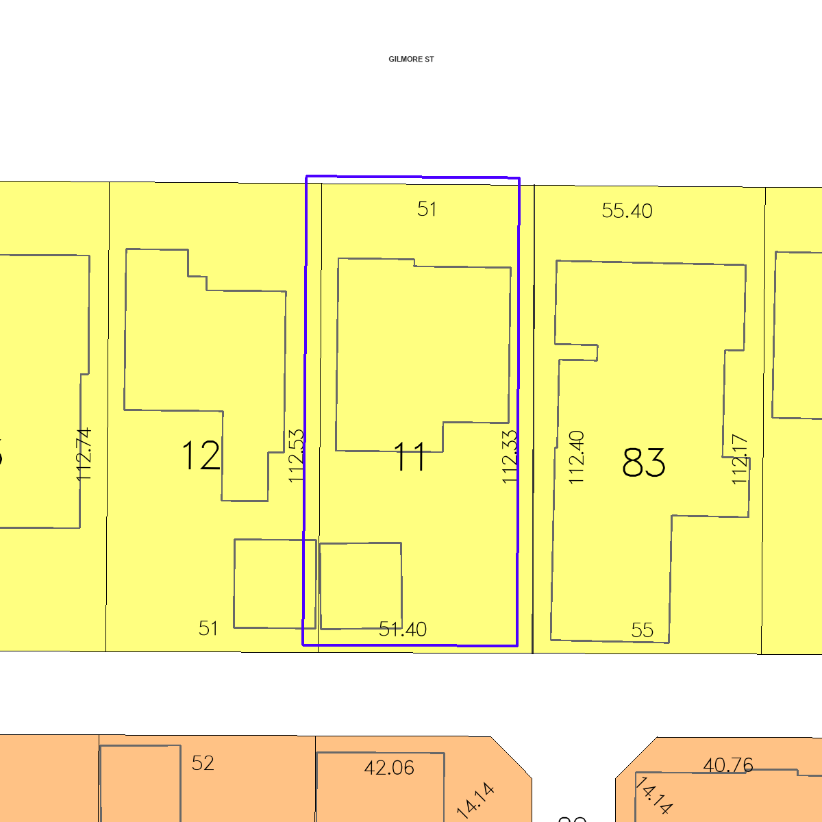 ZIMAS property map
