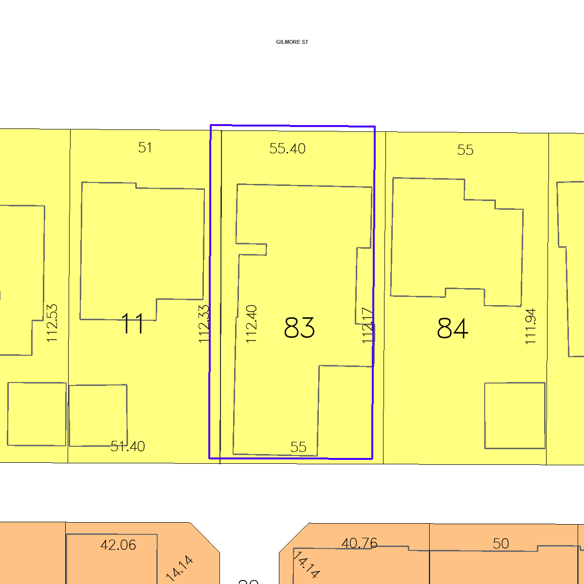 ZIMAS property map