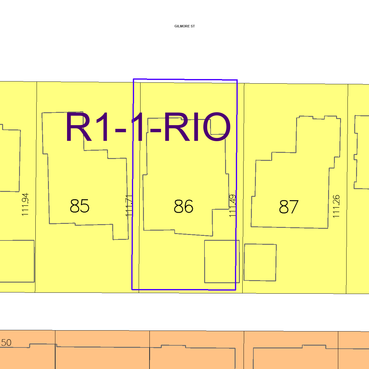 ZIMAS property map
