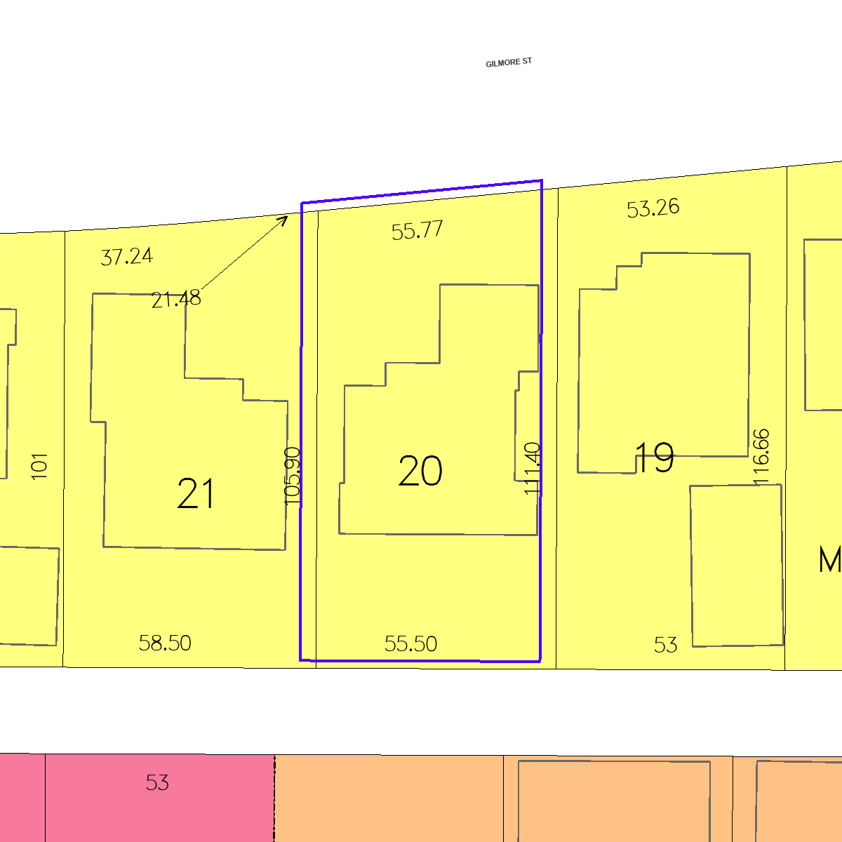 ZIMAS property map
