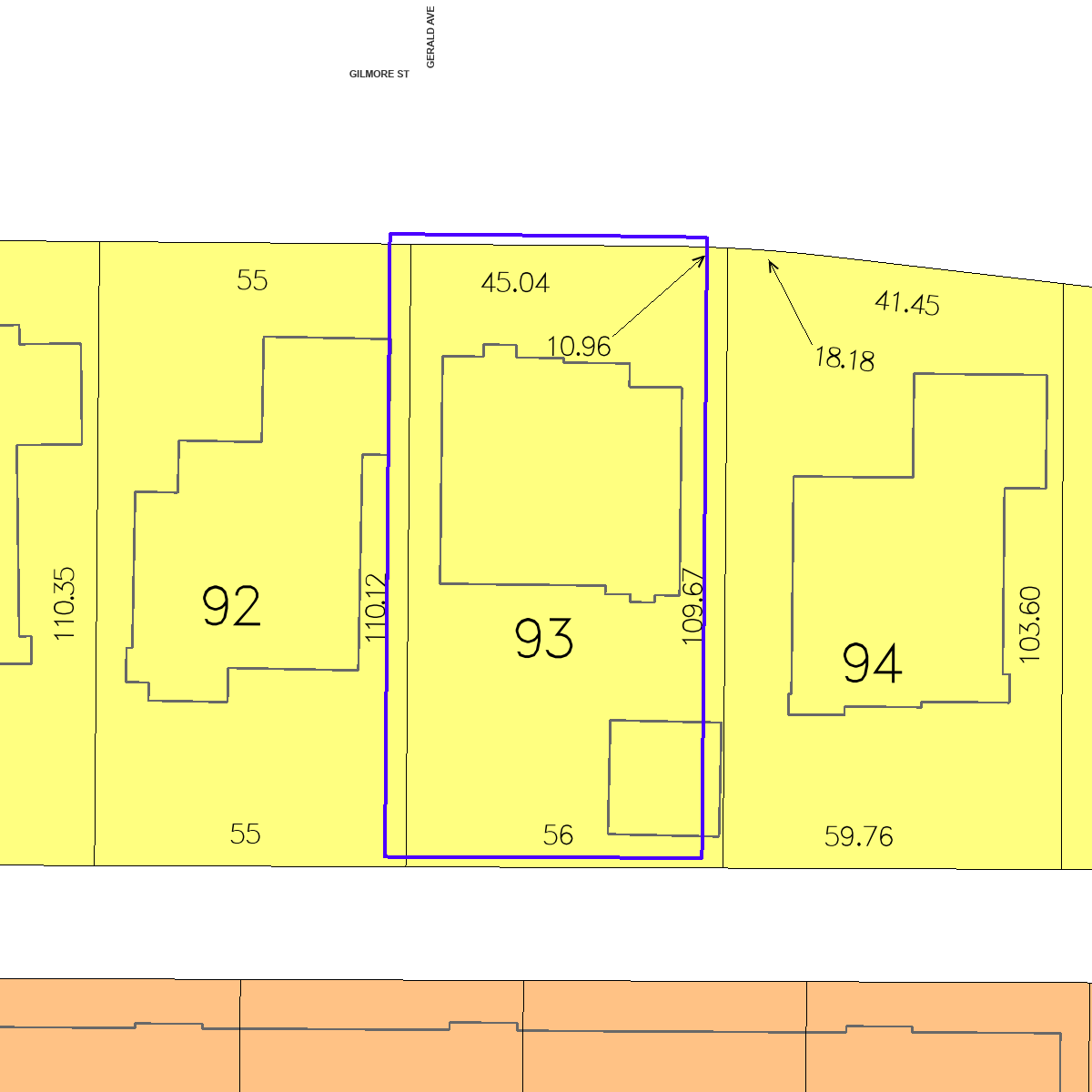 ZIMAS property map