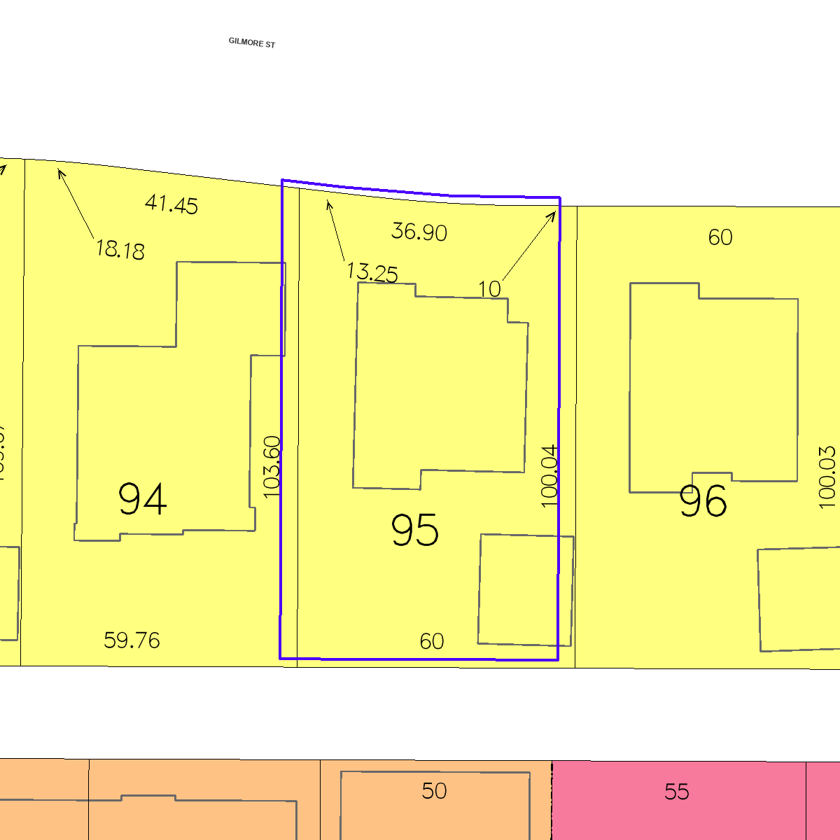 ZIMAS property map