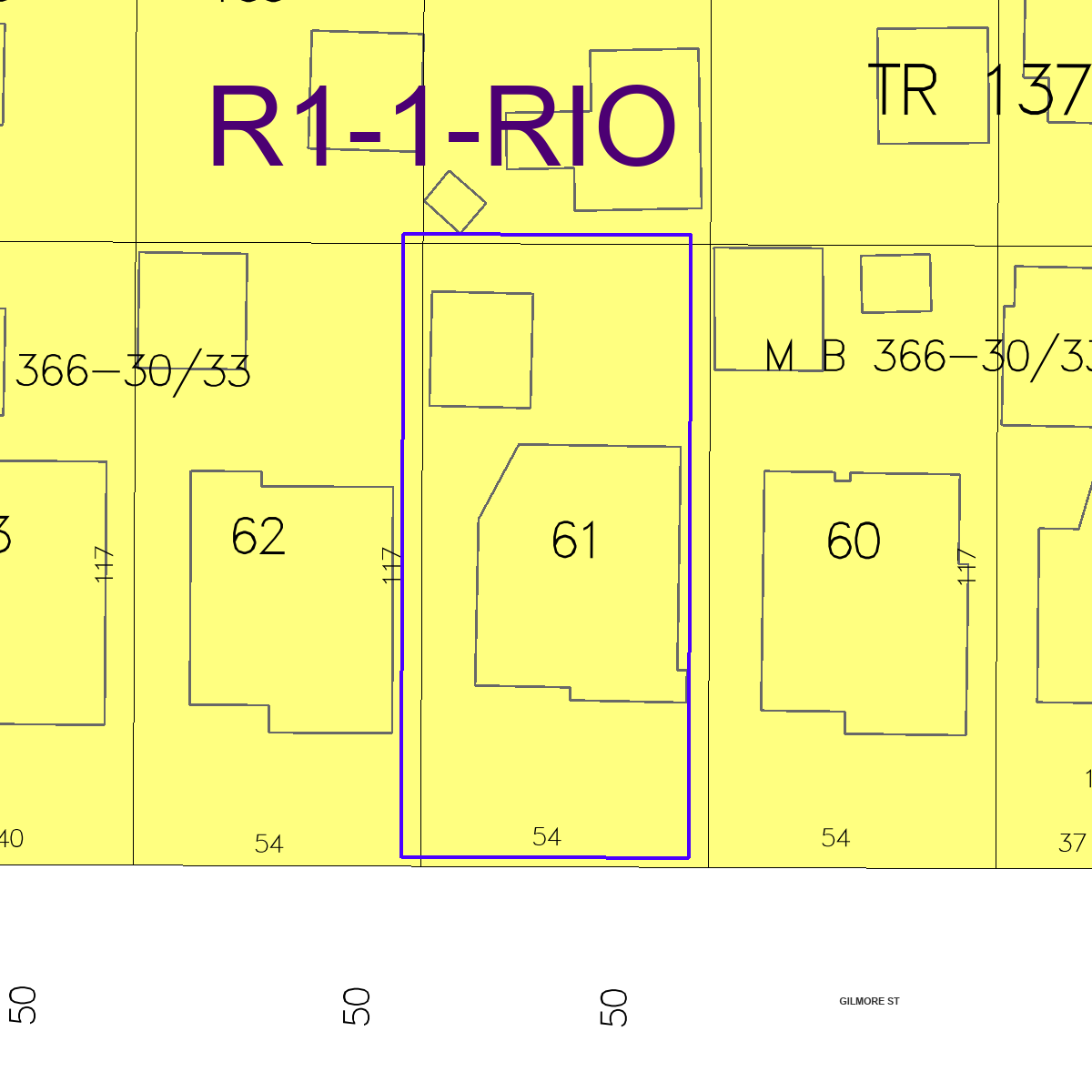 ZIMAS property map