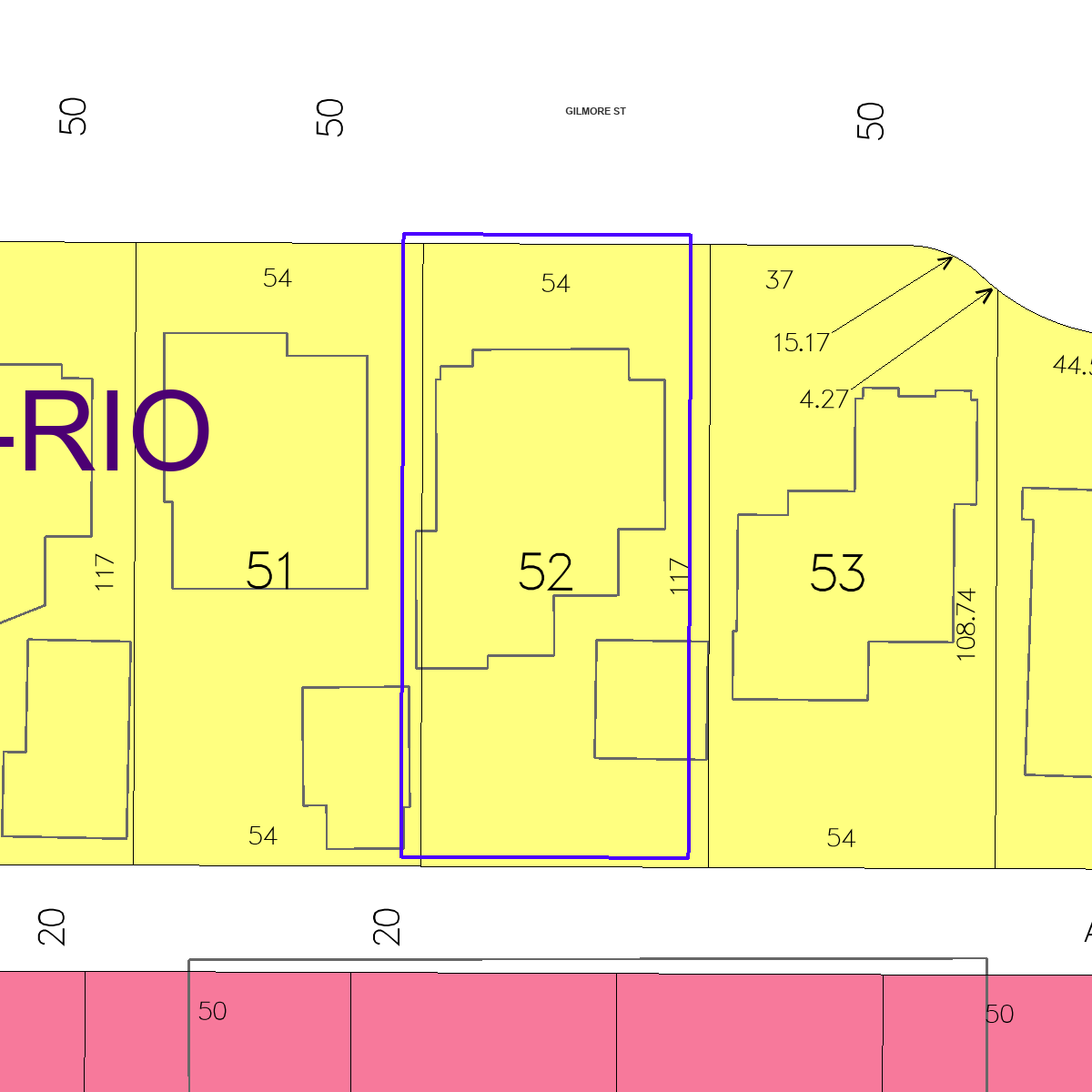 ZIMAS property map