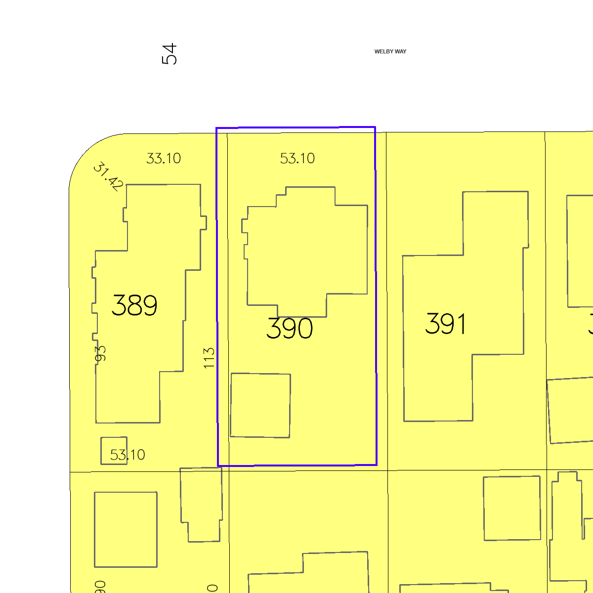 ZIMAS property map