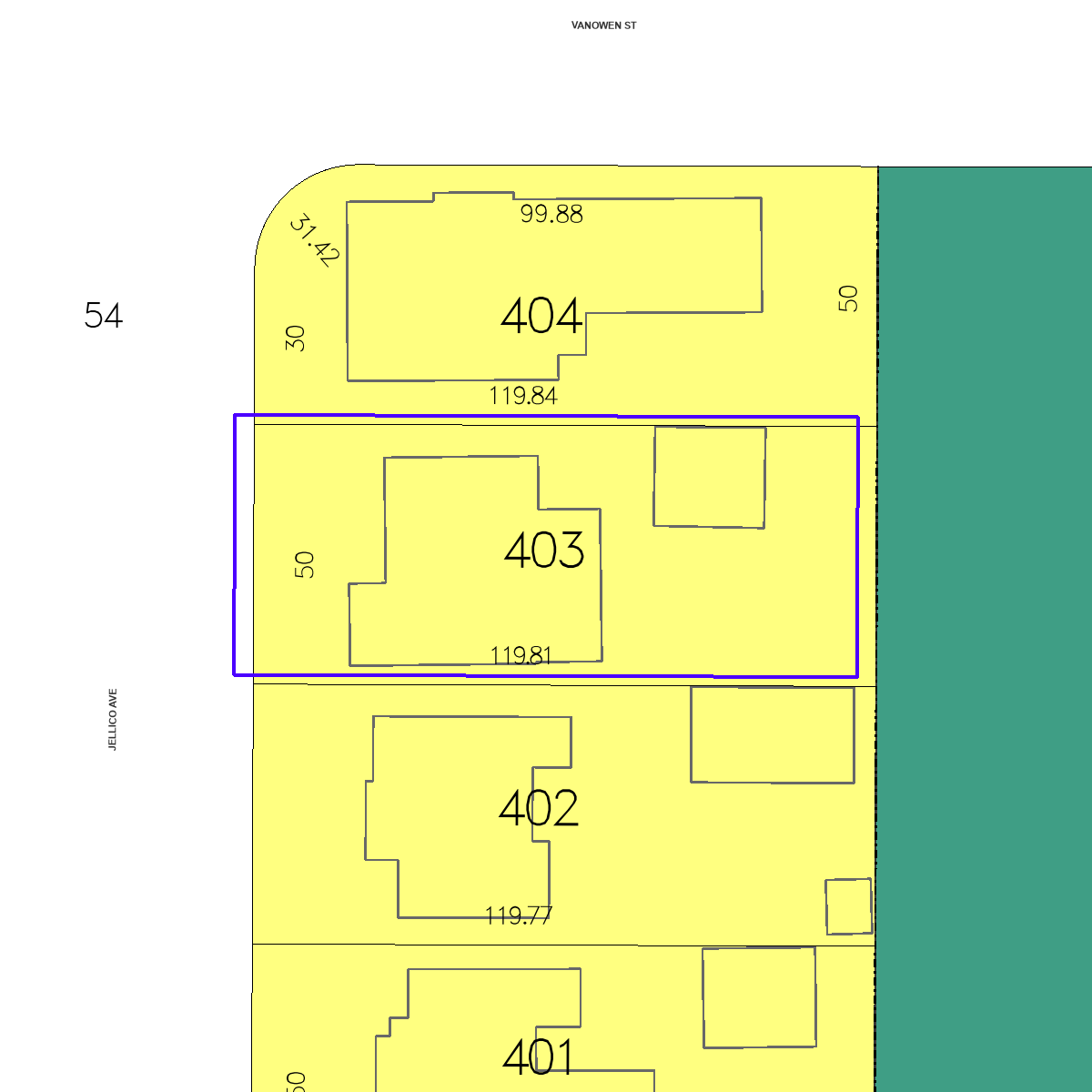 ZIMAS property map
