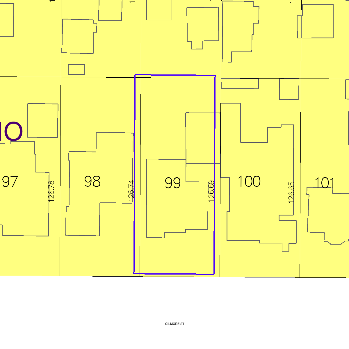 ZIMAS property map