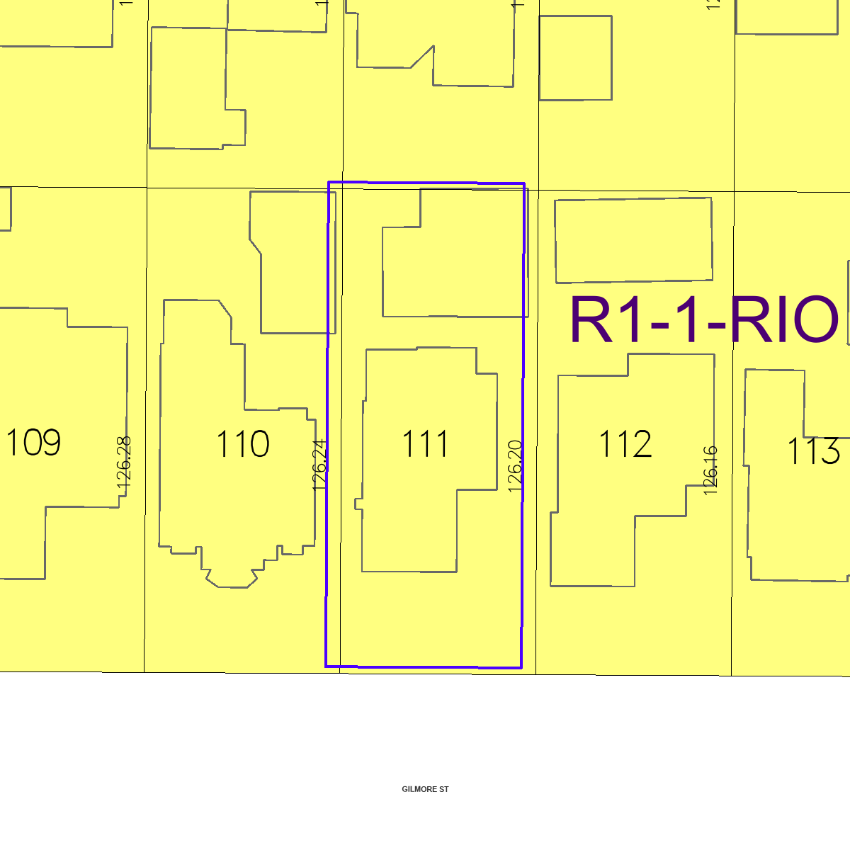 ZIMAS property map