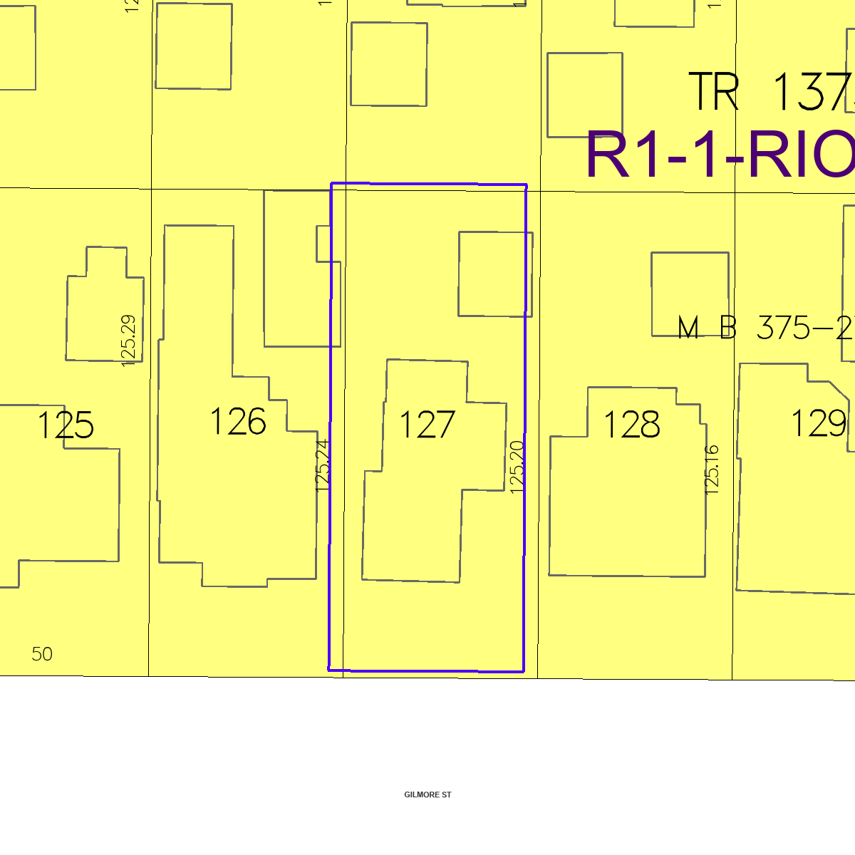ZIMAS property map