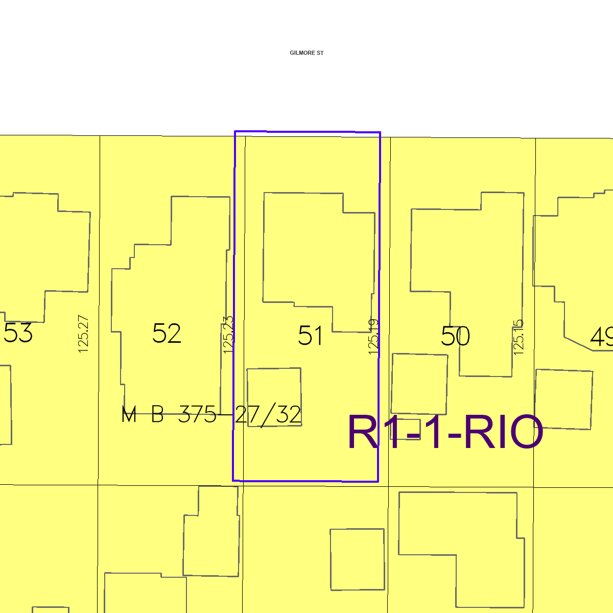 ZIMAS property map