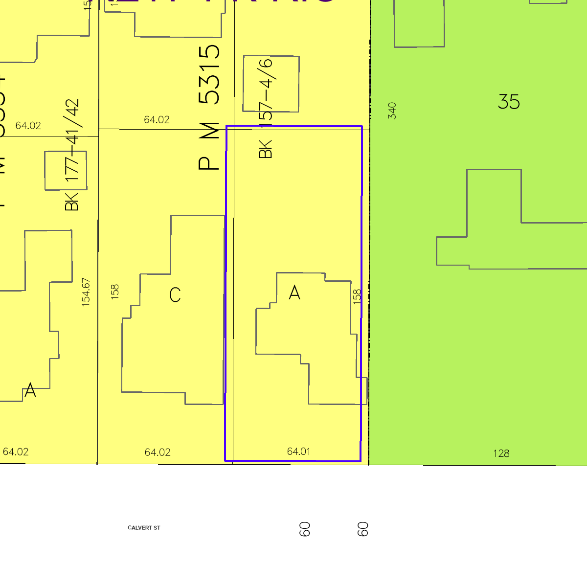 ZIMAS property map