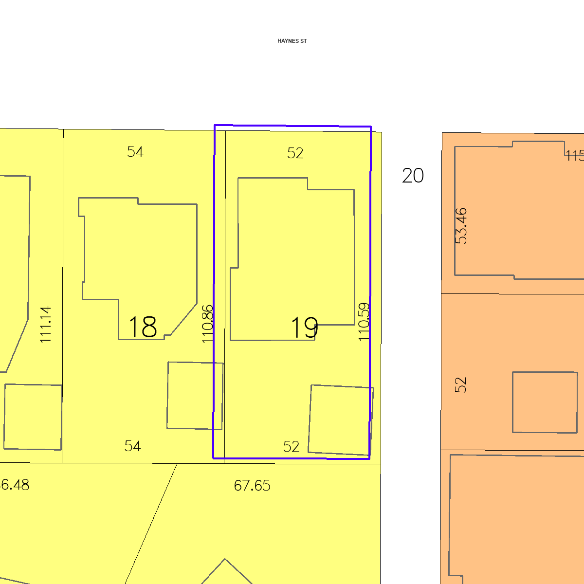 ZIMAS property map