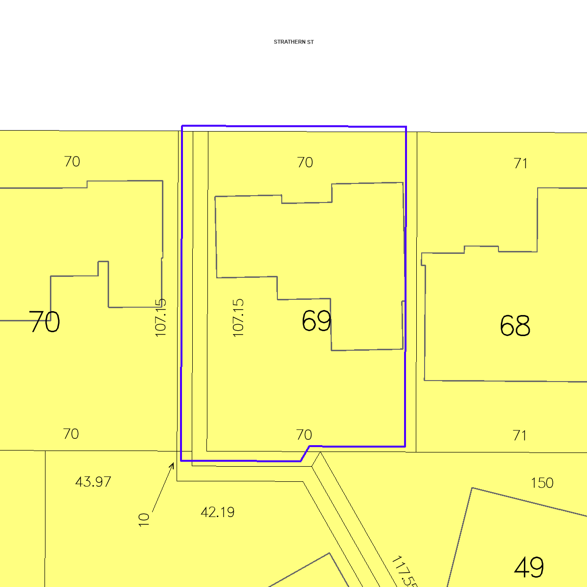 ZIMAS property map