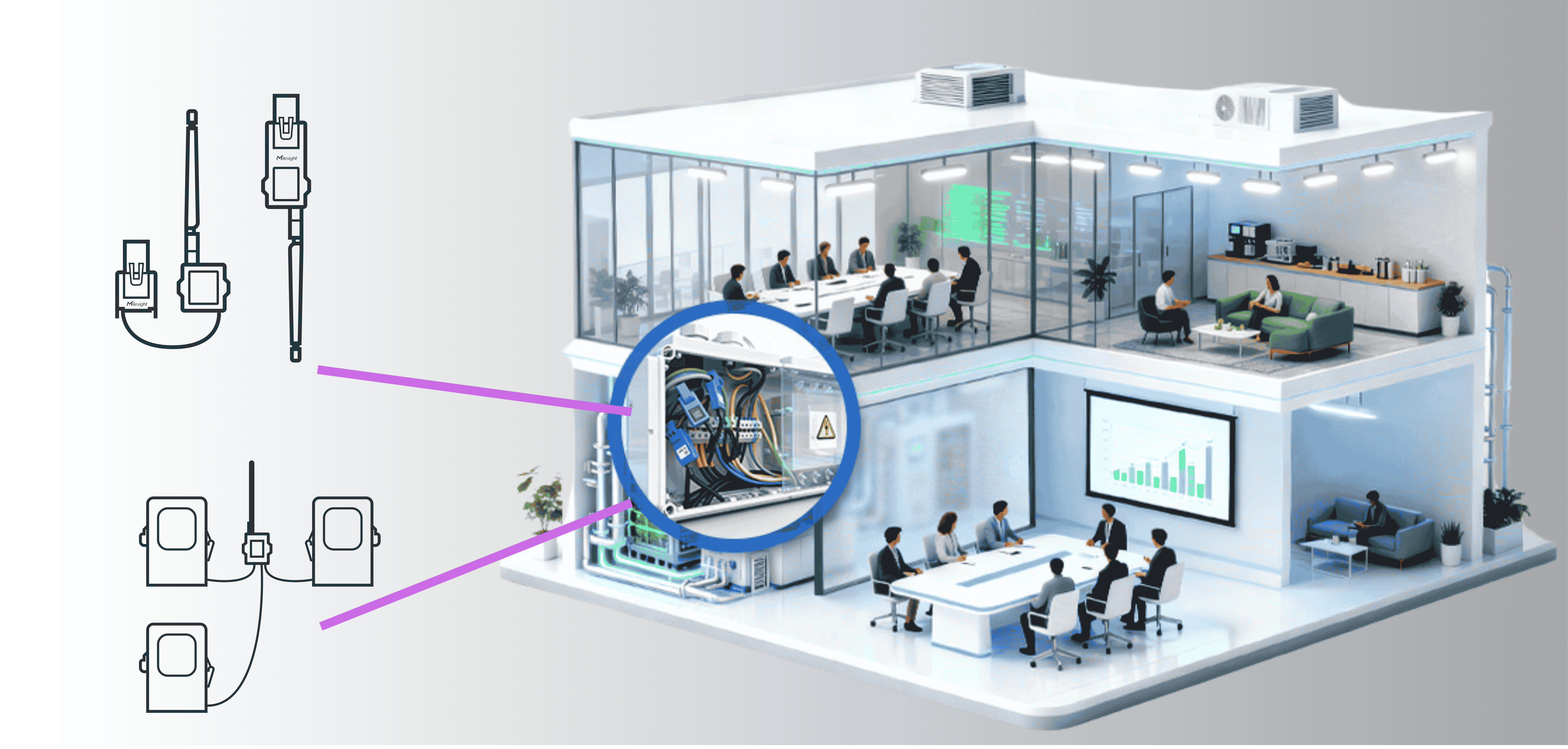 [background image] image of a modern office space (for a ai healthcare company)