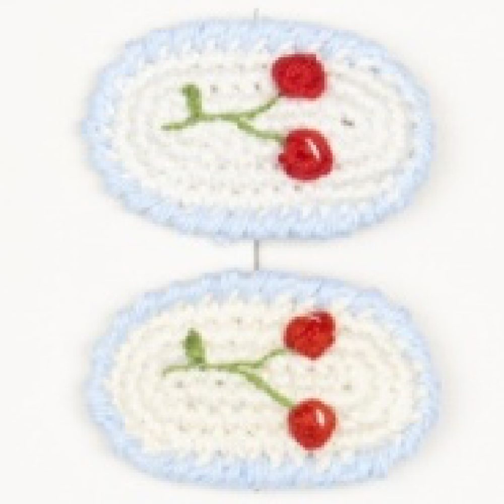 Cherry Hairclips