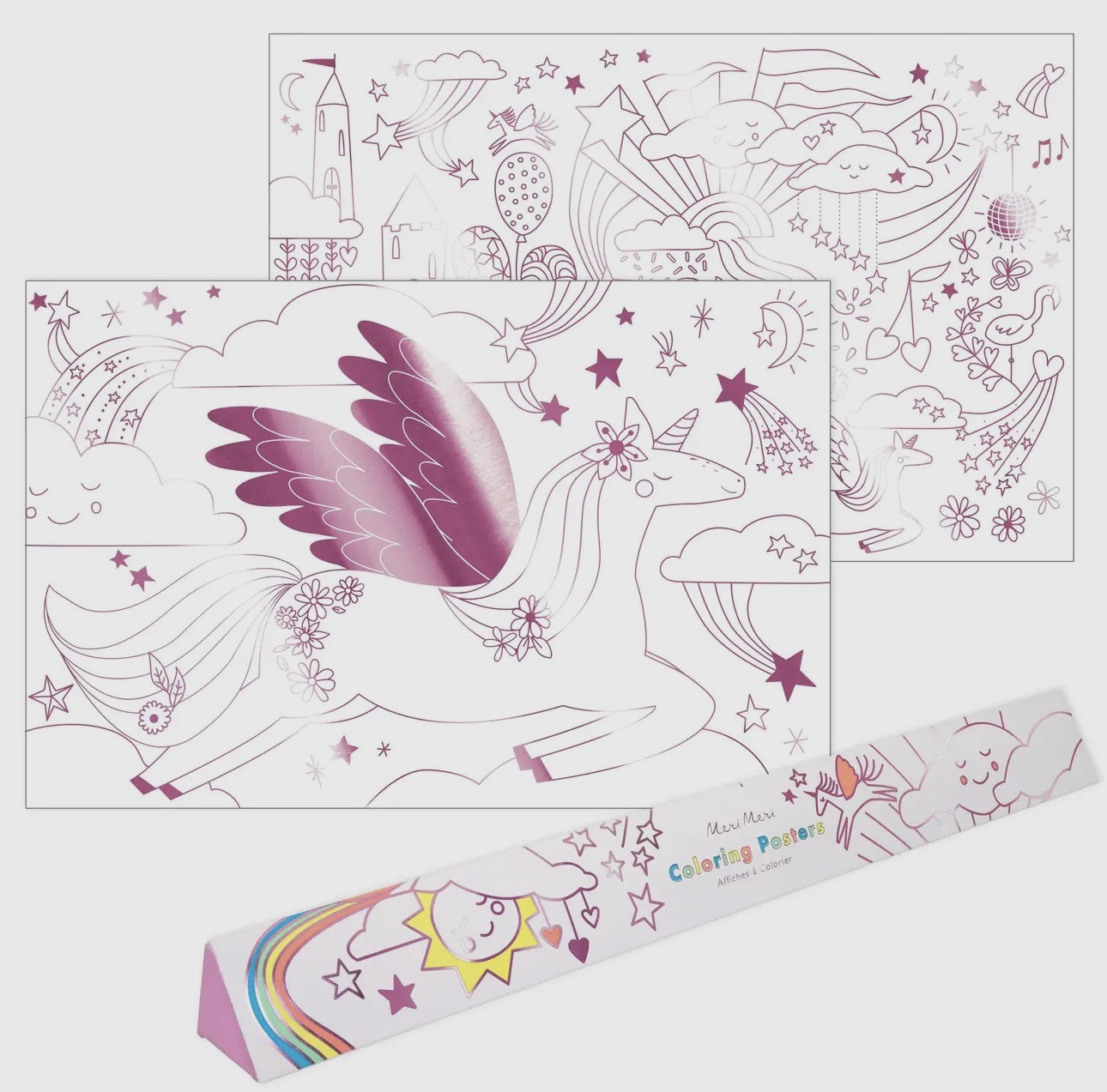 Unicorn Coloring Posters