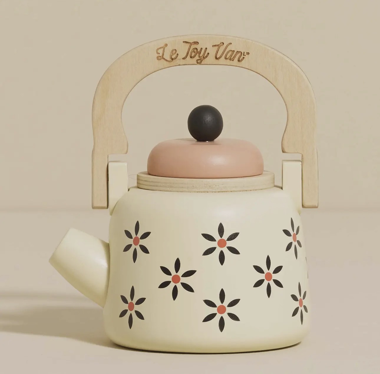 Vintage Wooden Role Play Kettle