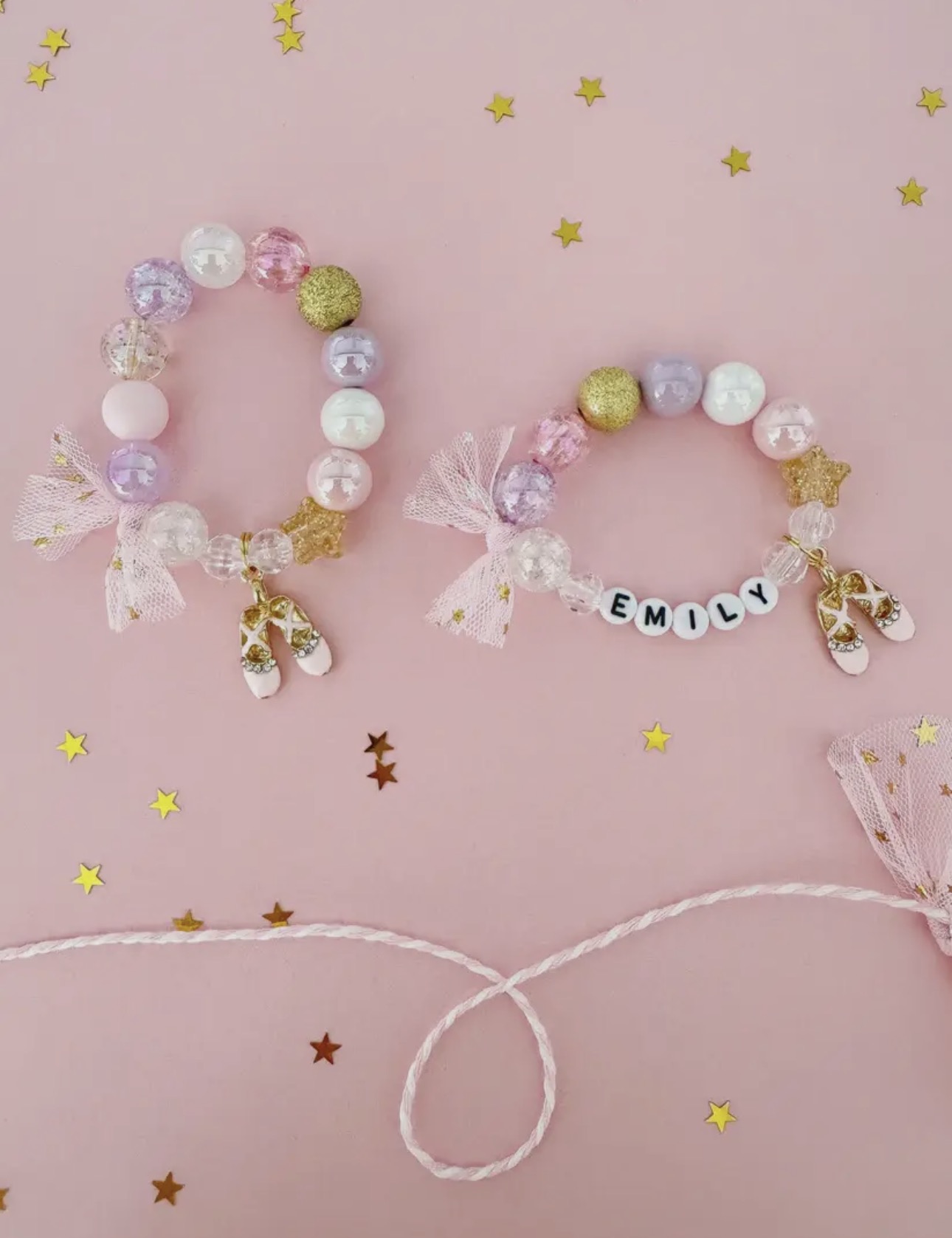 Ballerina Beaded Bracelet