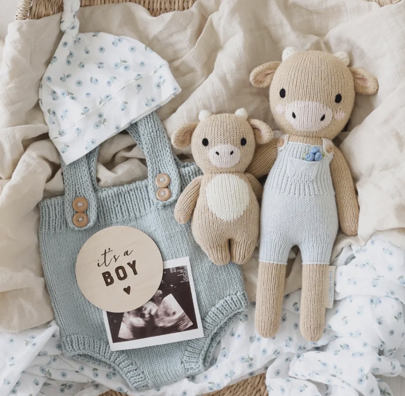 Cuddle+Kind- Asher the cow 20"