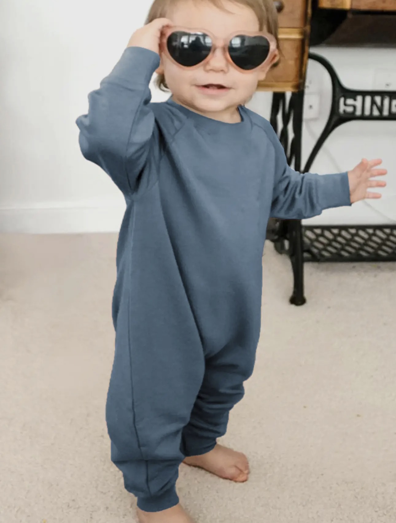 Gunamuna- one piece jumpsuit - dark blue- cosmo