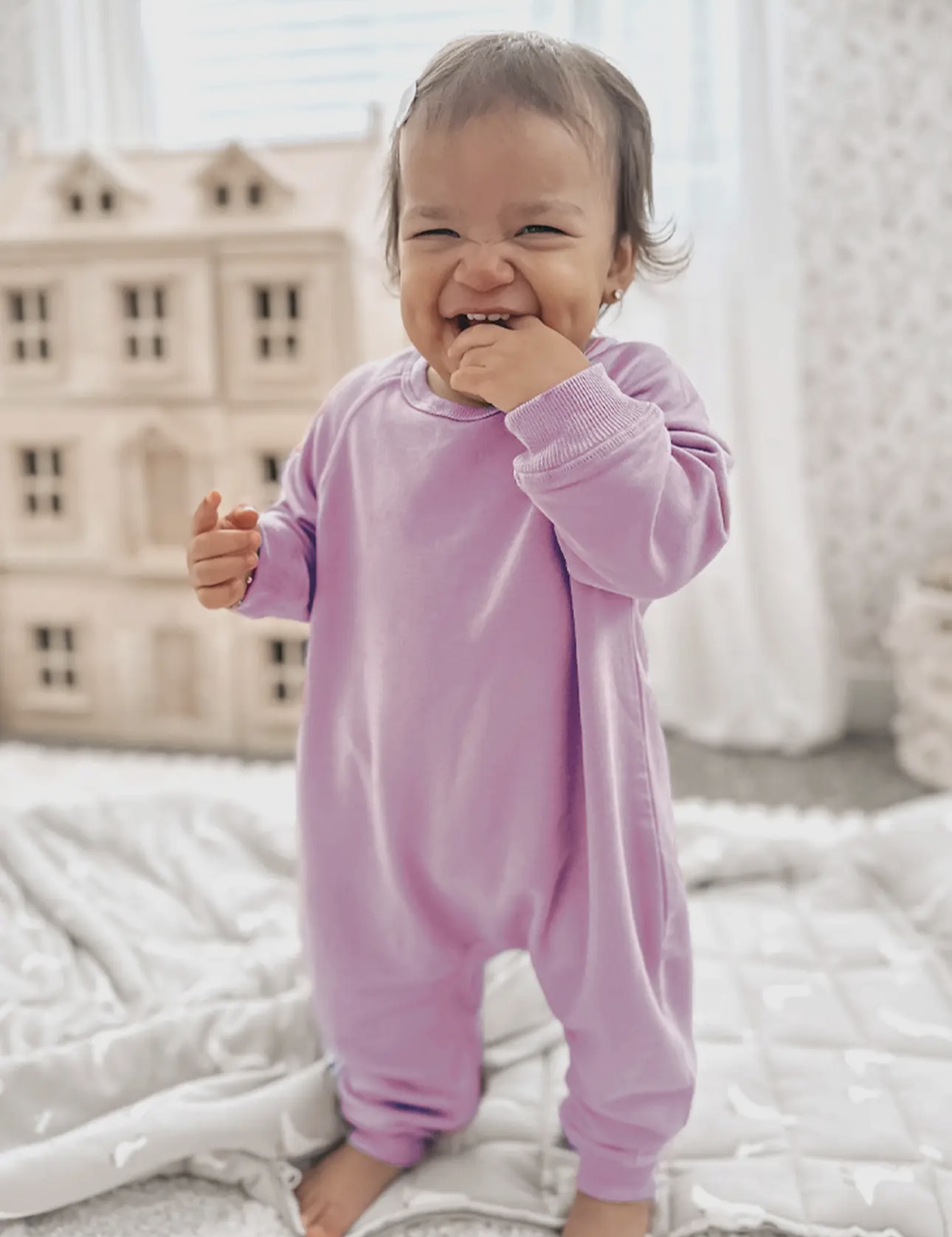 Gunamuna- one piece jumpsuit-poppy