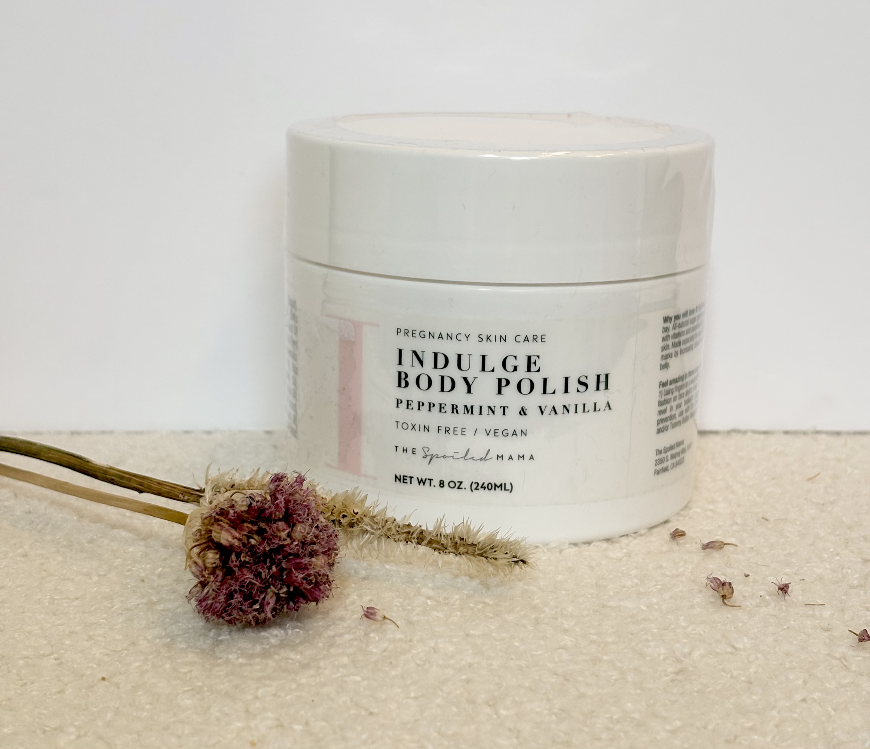 The spoiled mama- indulge leg polish